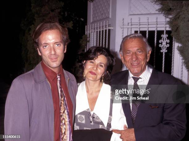 Jack Klugman, Adam Klugman, and Nancy Nye-Klugman during Penny Marshall Hosts Book Party for Garry Marshall "Wake Me When It's Funny How to Break...