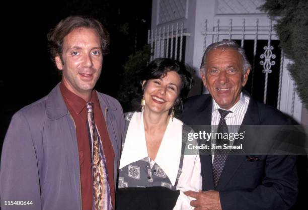 Jack Klugman, Adam Klugman, and Nancy Nye-Klugman during Penny Marshall Hosts Book Party for Garry Marshall "Wake Me When It's Funny How to Break...