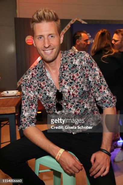 Maxi Arland at the G+J e/MS Fashion Brunch at Bertelsmann Repraesentanz on July 05, 2019 in Berlin, Germany.