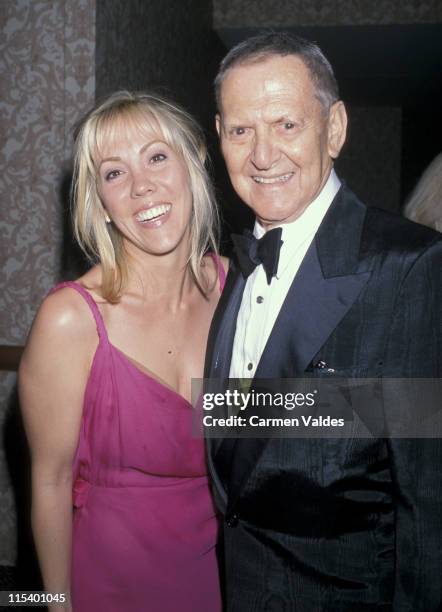 Tony Randall and wife Heather Harlan during National Academy of Popular Music Presents The Songwriters Hall of Fame at Sheraton Hotel And Towers in...