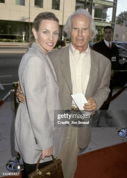 Richard Zanuck and wife Lili during Premiere of "The Net" at Academy Theater in Beverly Hills, California, United States.