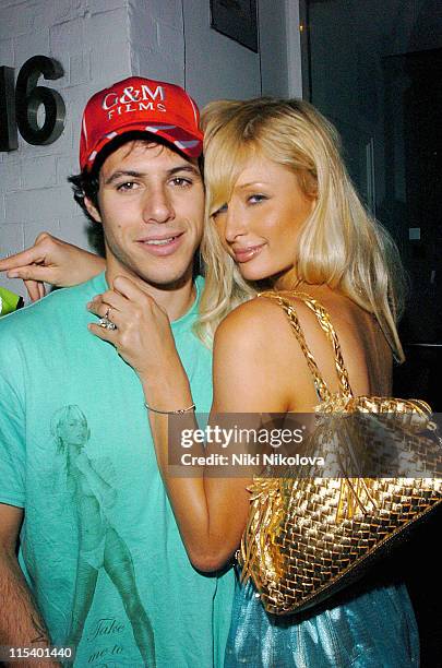 Paris Latsis and Paris Hilton during Paris Hilton and Paris Latsis Sighting at The Kabaret Club in London - June 27, 2005 at The Kabaret Club in...