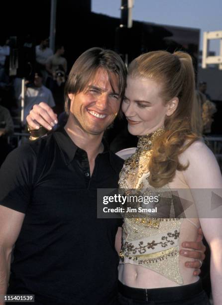 Tom Cruise and Nicole Kidman during "Mission: Impossible 2" Los Angeles Premiere at Mann Chinese Theatre in Hollywood, California, United States.