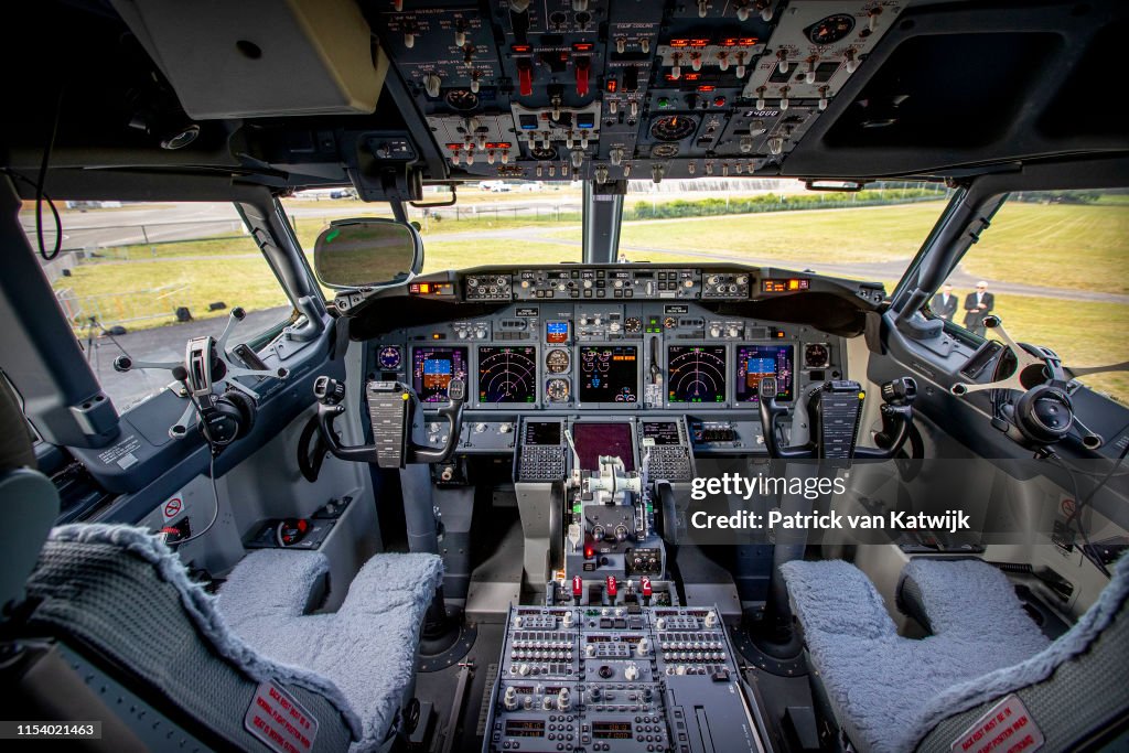 Presentation Of New Government Plane In Woensdrecht