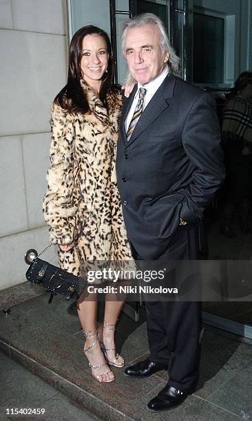 Peter Stringfellow and Wife during Celebrity Sightings at Nobu in London - January 31, 2006 at Nobu in London, Great Britain.