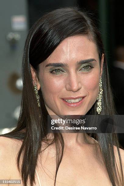 Jennifer Connelly during Jennifer Connelly Visits "The Late Show with David Letterman"- June 30, 2005 at Ed Sullivan Theater in New York City, New...