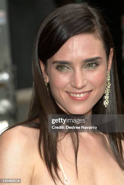 Jennifer Connelly during Jennifer Connelly Visits "The Late Show with David Letterman"- June 30, 2005 at Ed Sullivan Theater in New York City, New...