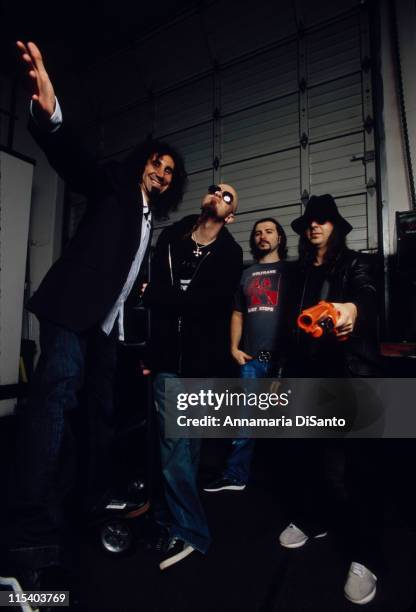 System of a Down during System of a Down Portrait Session - March 8, 2005 in Los Angeles, California, United States.