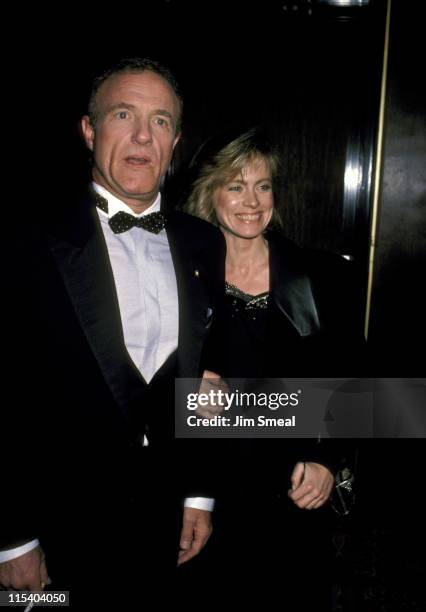 James Caan and guest during Jewish National Funds Annual Tree of Life Awards at Sheraton Premiere Hotel in Los Angeles, California, United States.