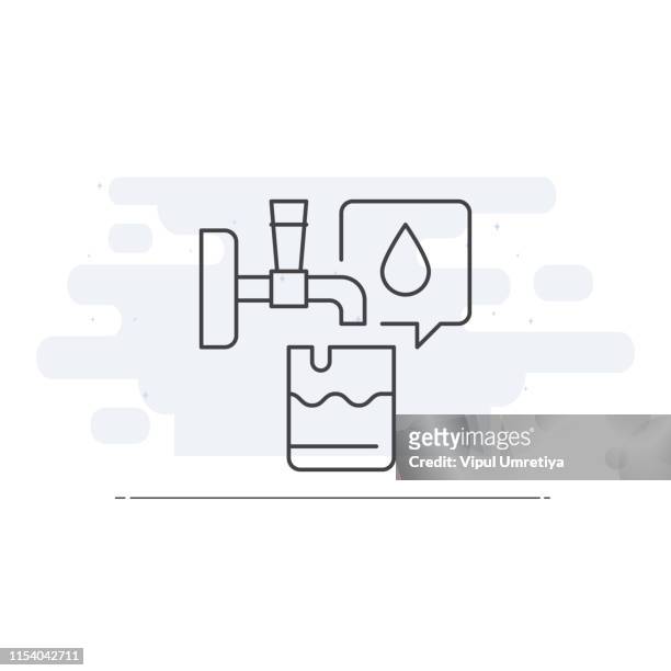 beer tap with glass icon - film festival icon stock illustrations