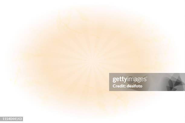 a cloud shaped pale yellow sunburst - vector background - illustration - blender explosion stock illustrations