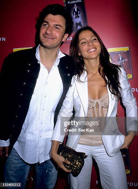 Michael Youn and Elsa Pataky during "Pluskapoil" DVD Launch Party - November 2, 2005 at Cabaret Clichy Blanche in Paris, France.