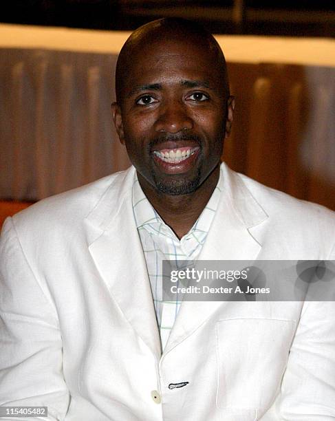 Kenny Smith during ZSG Gala Dinner and Auction - July 17, 2005 at American Airlines Arena in Miami, Florida, United States.