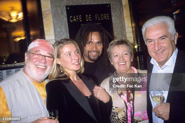 Carlos, Carole Siljegovic, Christian Karembeu, Miroslav Siljegovic and his wife