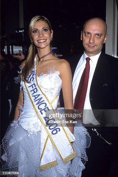 Alexandra Rosenfeld and Xavier de Fontenay during The Best of 2005 29th Edition Awards Ceremony at Hotel Bristol in Paris, France.