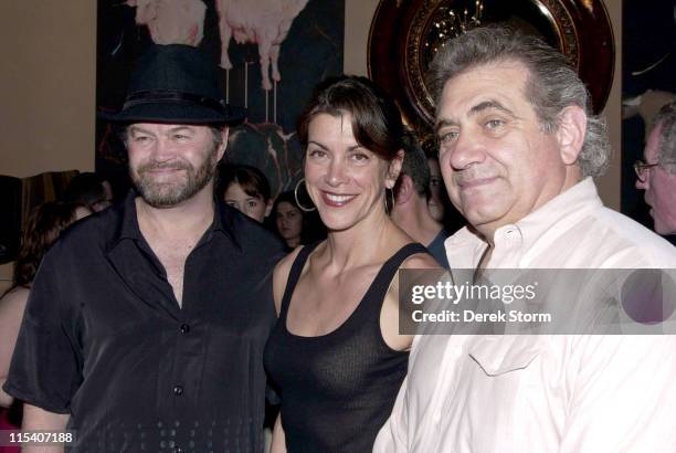 Micky Dolenz, Wendy Mallick & Dan Lauria during 14th Annual Rockers on Broadway Benefit Concert for Broadway Cares/Equity Fights AIDS at the Cutting...