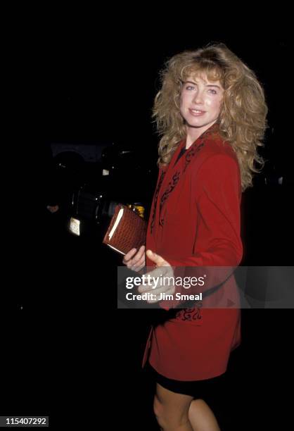 Julianne Phillips during Julianne Phillips Sighting at Spago's Restaurant in Hollywood - October 15, 1988 at Spago's Restaurant in Hollywood,...