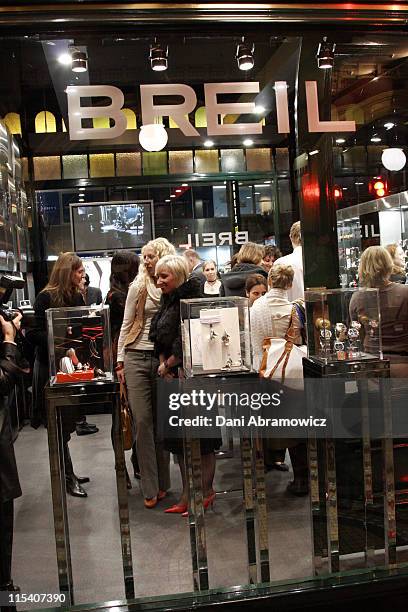 Atmosphere during BREIL Store Launch - Sydney - July 12, 2006 at Breil, QVB in Sydney, NSW, Australia.