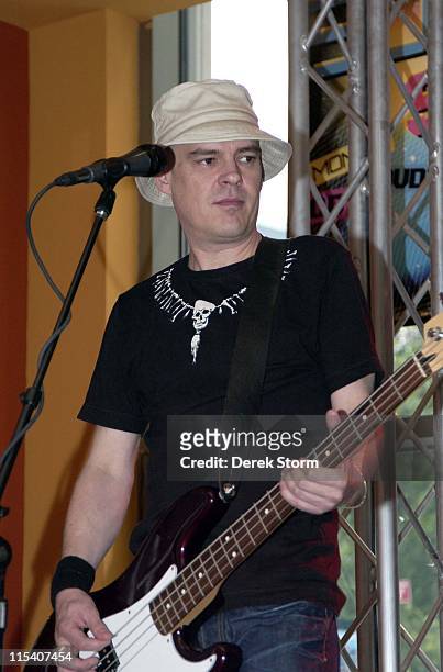 Craig Adams of the Alarm during The Alarm Perform at Virgin Megastore - July 12, 2006 at Virgin Megastore in New York City, New York, United States.