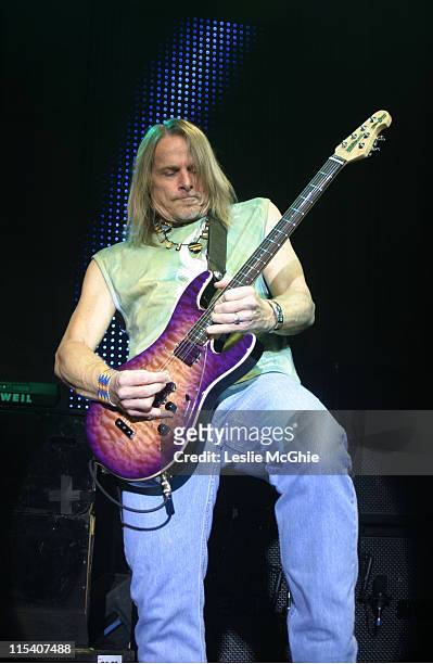 Steve Morse of Deep Purple during Deep Purple in Concert at The Astoria in London - January 17, 2006 at Astoria in London, Great Britain.