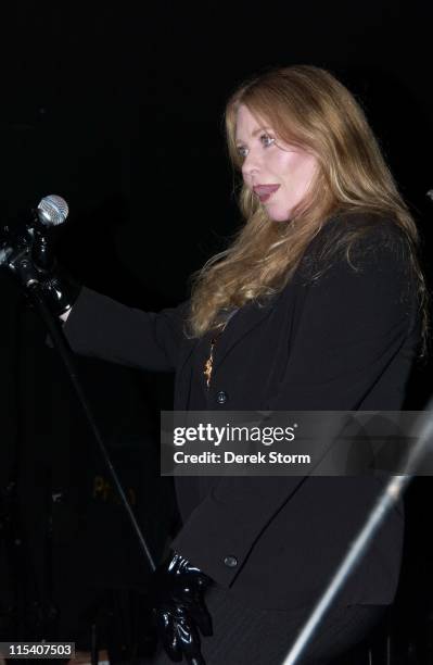 Bebe Buell during Bebe Buell Birthday Party - July 12, 2006 at Cutting Room in New York City, New York, United States.