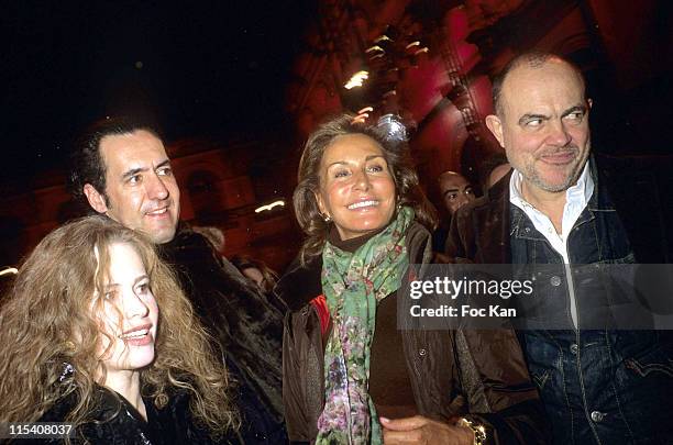 Florence Darel, Jaime De Michalar Duc De Lego, Natty Abiscal and Christian Lacroix