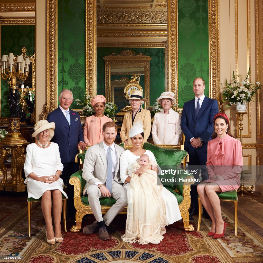 Official Photographs From The Christening Of Archie Harrison Mountbatten-Windsor