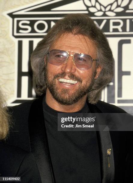 Barry Gibb during 25th Annual Songwriters Hall of Fame Awards Dinner and Ceremony at Sheraton Hotel in New York, New York, United States.