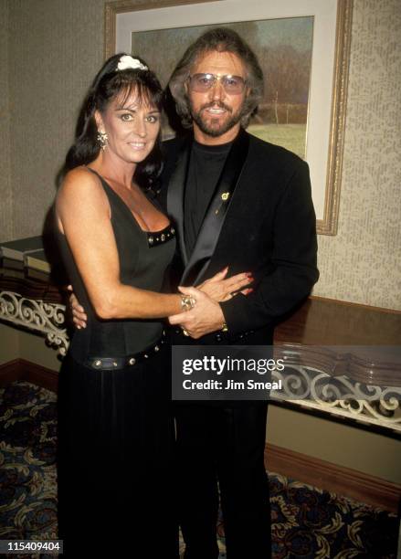 Barry Gibb and Wife Linda Ann Gray during 25th Annual Songwriters Hall of Fame Awards Dinner and Ceremony at Sheraton Hotel in New York, New York,...