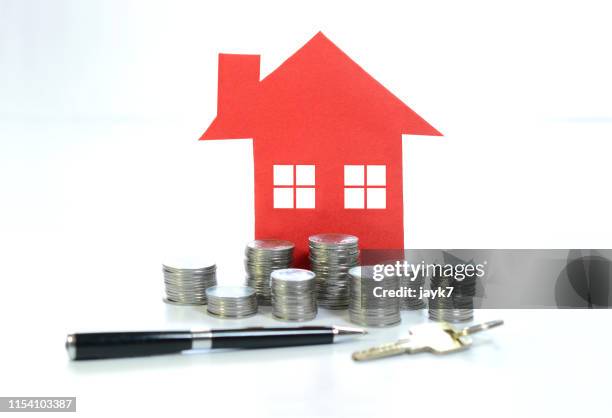 buying home - jayk7 currency stock pictures, royalty-free photos & images