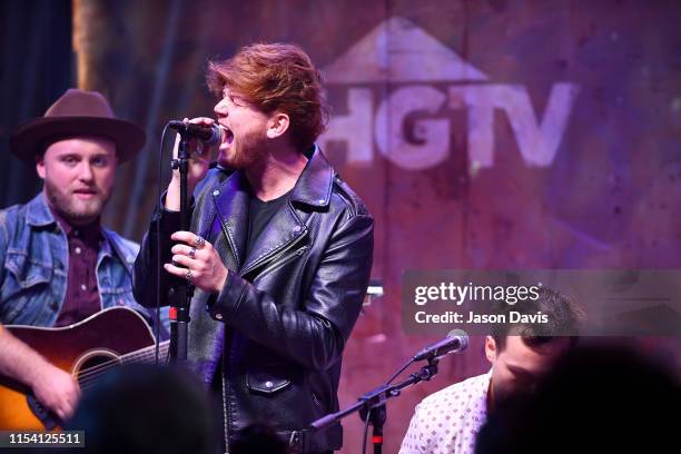 King Calaway performs onstage in the HGTV Lodge at CMA Music Fest on June 06, 2019 in Nashville, Tennessee.