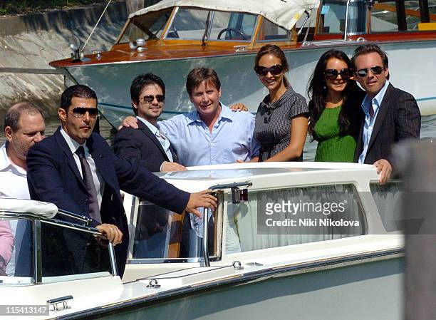 Freddy Rodriguez, Emilio Estevez, director, Svetlana Metkina, Lindsay Lohan and Christian Slater