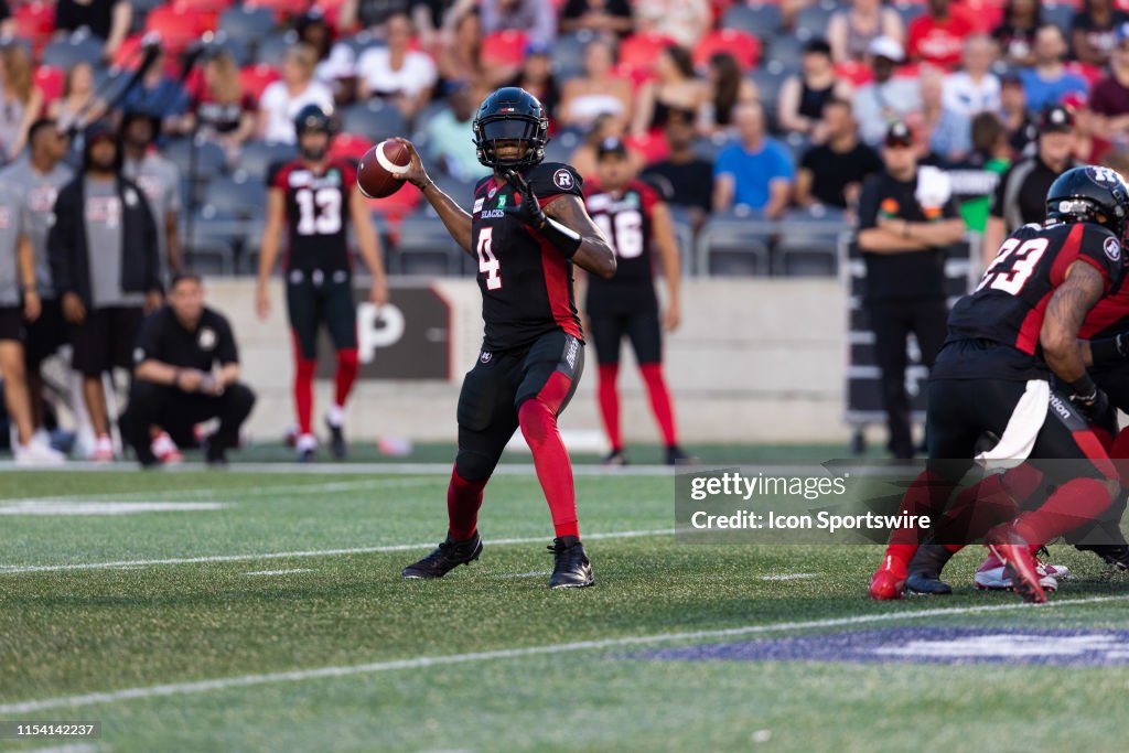 CFL: JUL 05 Winnipeg Blue Bombers at Ottawa REDBLACKS