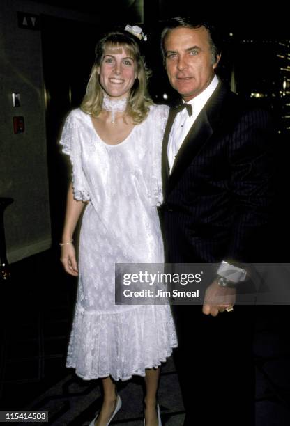 Robert Conrad and guest during Jewish National Funds Annual Tree of Life Awards at Sheraton Premiere Hotel in Los Angeles, California, United States.