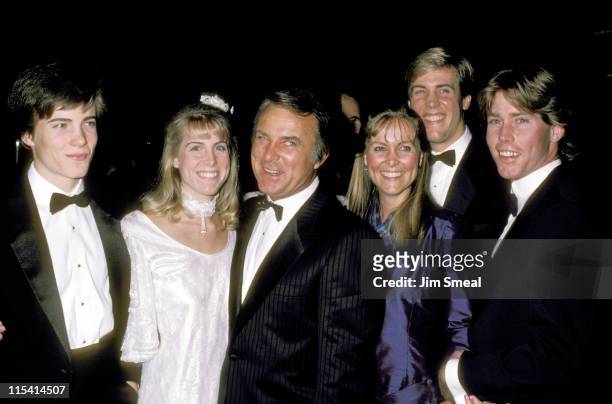 Robert Conrad and guests during Jewish National Funds Annual Tree of Life Awards at Sheraton Premiere Hotel in Los Angeles, California, United States.