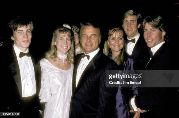 Robert Conrad and guests during Jewish National Funds Annual Tree of Life Awards at Sheraton Premiere Hotel in Los Angeles, California, United States.