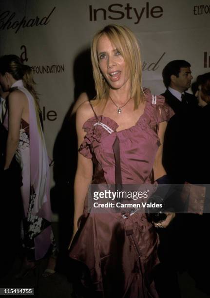 Rosanna Arquette during The 10th Annual Elton John AIDS Foundation InStyle Party - Arrivals at Moomba Restaurant in Hollywood, California, United...