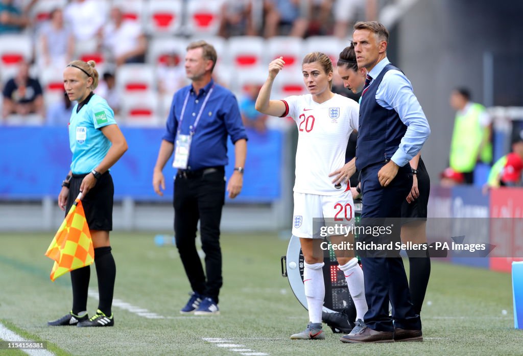 England v Sweden - FIFA Women's World Cup 2019 - Third Place Play-Off - Stade de Nice