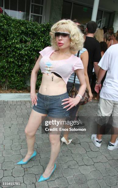 Amanda Lepore during 2005 MTV Video Music Awards - StyleVilla At The Sagamore Hotel at The Sagamore Hotel in Miami Beach, Florida, United States.