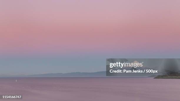 osorno sunset - puerto varas stock pictures, royalty-free photos & images