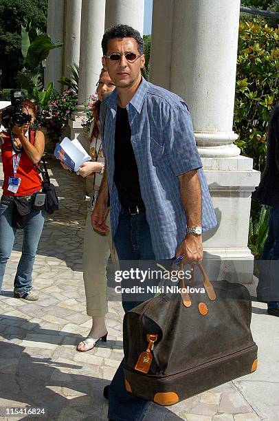 John Turturro during 62nd Annual Venice Film Festival - Sightings Outside Des Bain Hotel - September 4, 2005 at Des Bain Hotel in Venice, Italy.