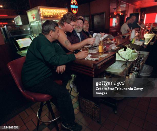 The Polish Palace in Northeast Minneapolis will close its doors Sept. 29. IN THIS PHOTO: Minneapolis, Mn., Fri., Sept. 21, 2001-- Mike Stoner, Dan...