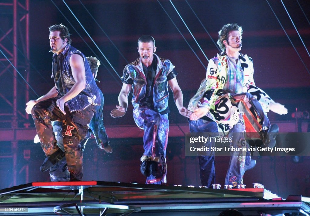 Nsync Mj Feature and review of N Sync concert. SUNDAY_06/24/01_Minneapolis ...