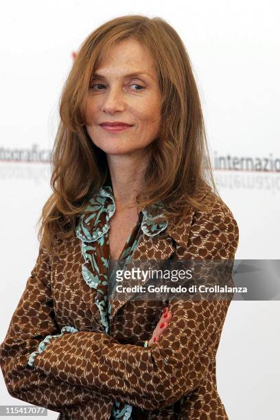 Isabelle Huppert during 2005 Venice Film Festival - "Gabrielle" Photocall at Casino Palace in Venice, Italy.