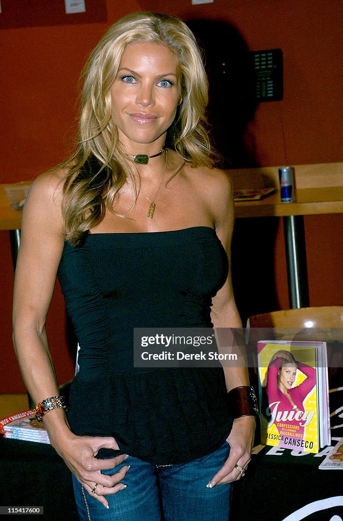 Jessica Canseco Promotes Her "Playboy" Spread and Her New Book "Juicy Confessions of a Former Baseball Wife" - September 6, 2005