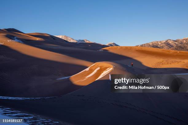 great sand dunes national park - great sand dunes national park stock pictures, royalty-free photos & images