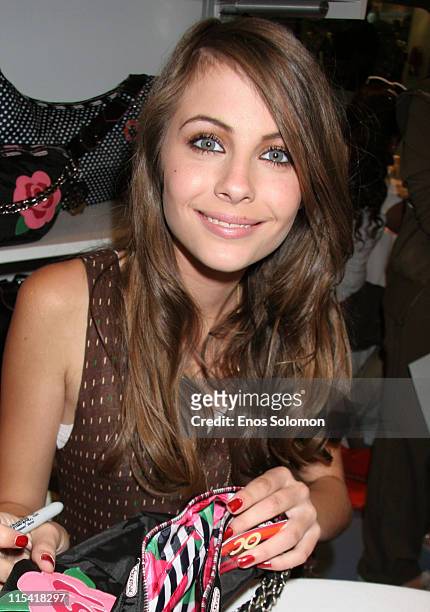 Willa Holland during LeSportsac Celebrates the New LeSportsac for The O.C. Collection with Willa Holland - September 30, 2006 at LeSportSac at the...