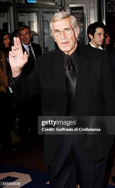 Martin Landau during "The Aryan Couple" - London Premiere at Odeon West End in London, Great Britain.