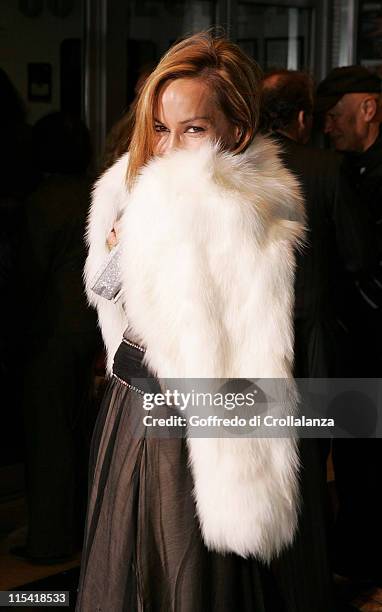 Tara Palmer Tomkinson during "The Aryan Couple" - London Premiere at Odeon West End in London, Great Britain.
