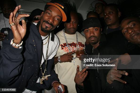 Snoop Dogg and Ray J during Snoop Dogg's Birthday Bash and 